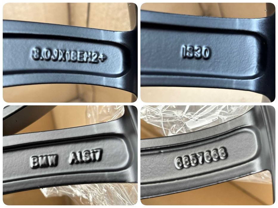 FELGI 18 BMW VW MAN Vivaro Ducato Boxer 5X120 | 5X118 8J ET30 #321