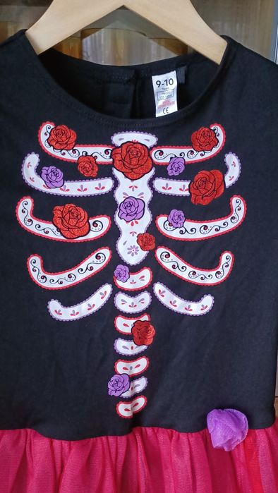 Strój kostium przebranie kościotrup szkielet Halloween