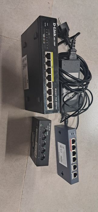 Tp- link swich hikvision poe