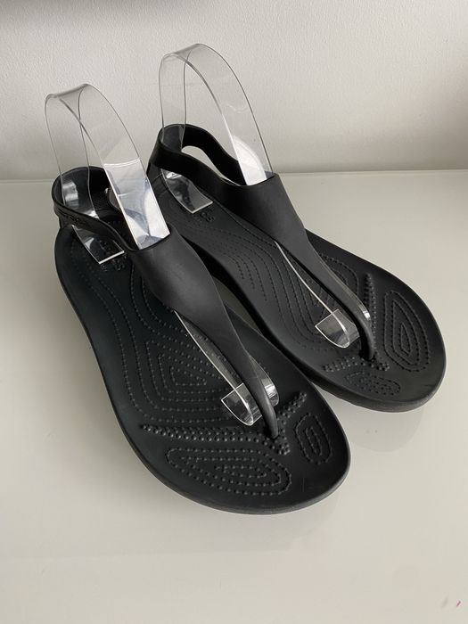 Japonki Crocs Serena Flip r. 38/39 W8 wyższa podeszwa