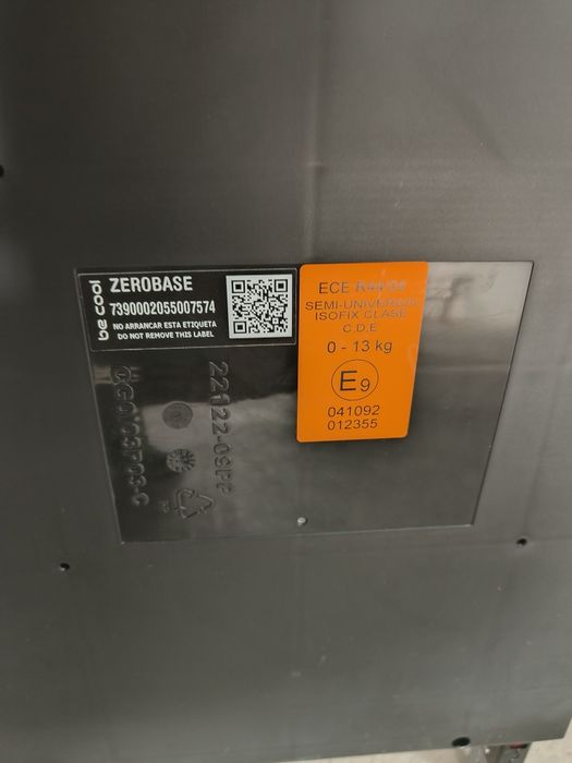 Base Isofix be-cool zerobase