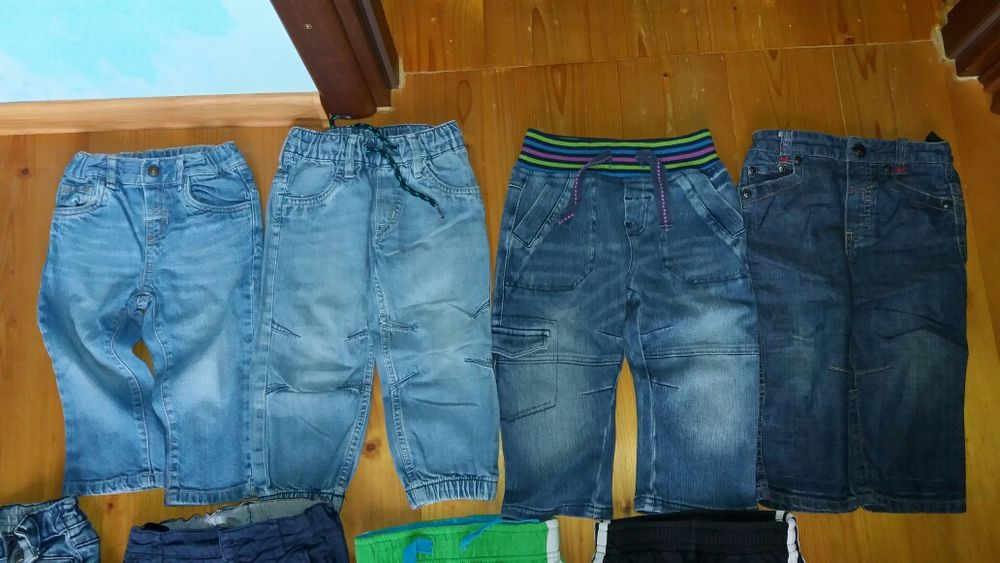 Spodnie roz.86 , 8 szt