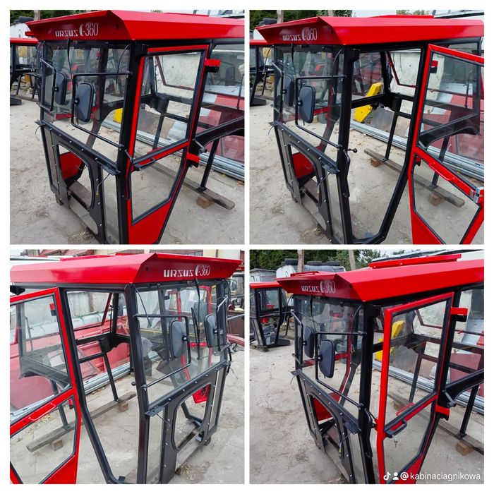 Kabina C-360 C-330 ursus ciągnik traktor maska błotniki