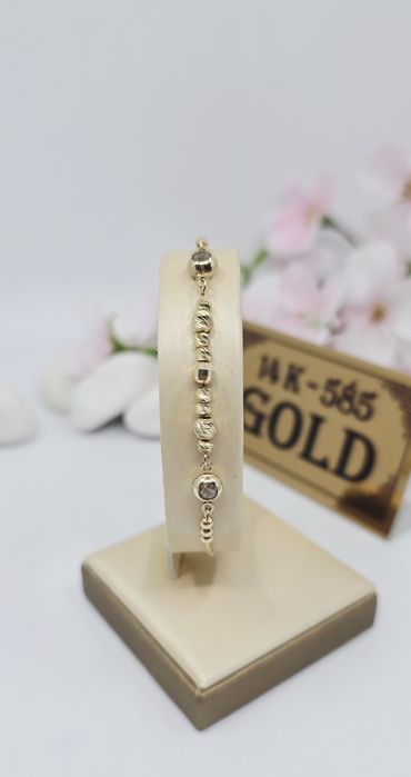 Złota bransoletka próba 585 14k