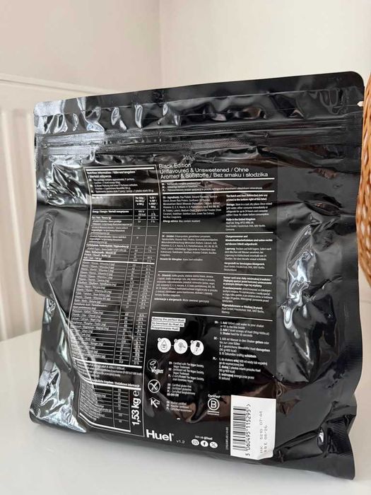 Odżywka HUEL Black Edition Bez smaku i slodzika