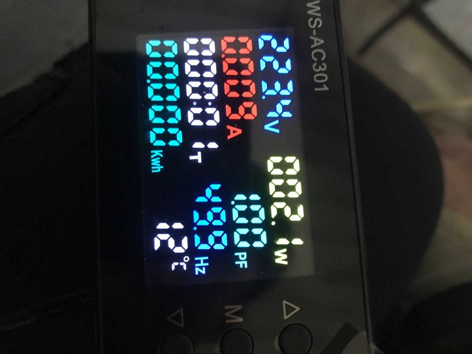 Ваттметр PZEM 021 051 015 KWS ac301 частота реле напряжения: 340 грн ...