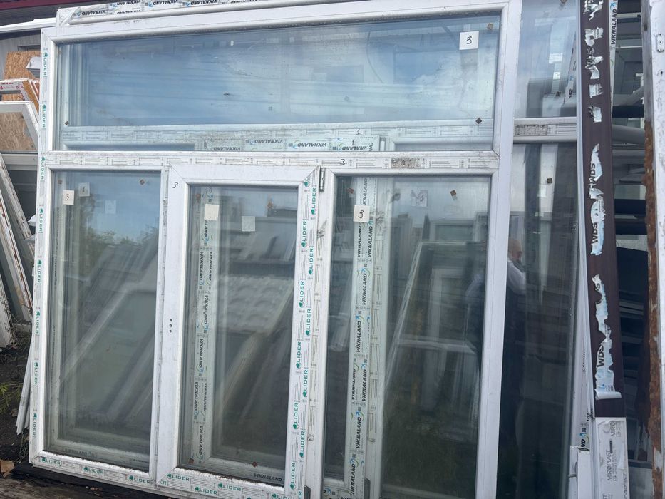 НОВОЕ Окно балконная рама металлопластиковая 1900\1880 3 стекла