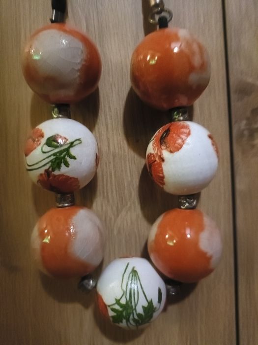 Rękodzieło naszyjnik