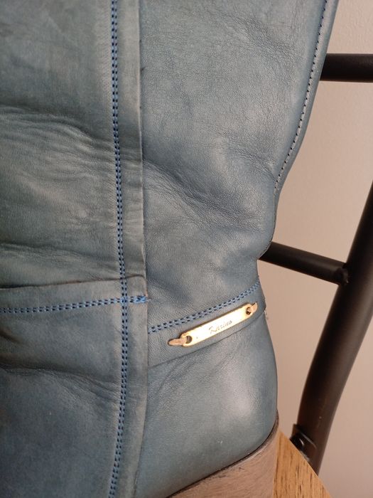 Kozaki skórzane marki Karino