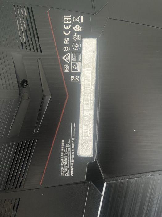 Ноутбук Msi gf 75 3060