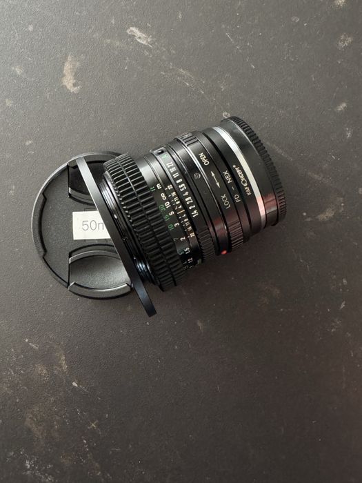 Canon FD 50mm f/1.4 + Adaptador para Sony E – Excelente Estado