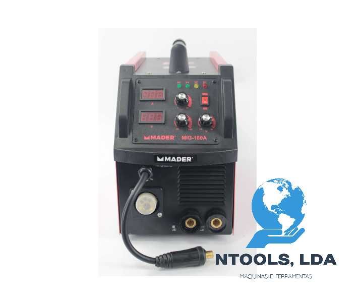 Soldador Inverter 3 em 1 MMA - ELÉTRODOS MIG/MAG - FIO FLUXADO 180 Amp