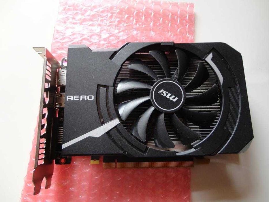 Placa  MSI GeForce GTX 1050 TI AERO 4G