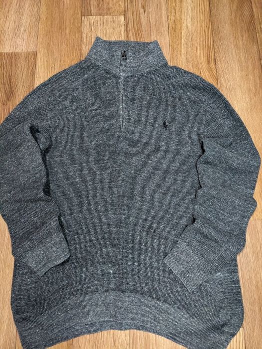 Сіра полу зіпка Polo Ralph Lauren
