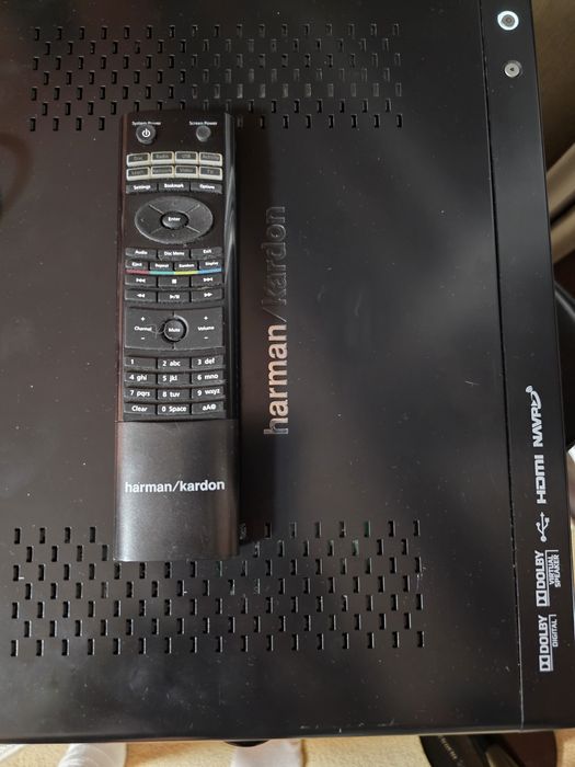 Zestaw stereo Herman Kardon amplituner HS2X0 + subwoofer  i głośniki.