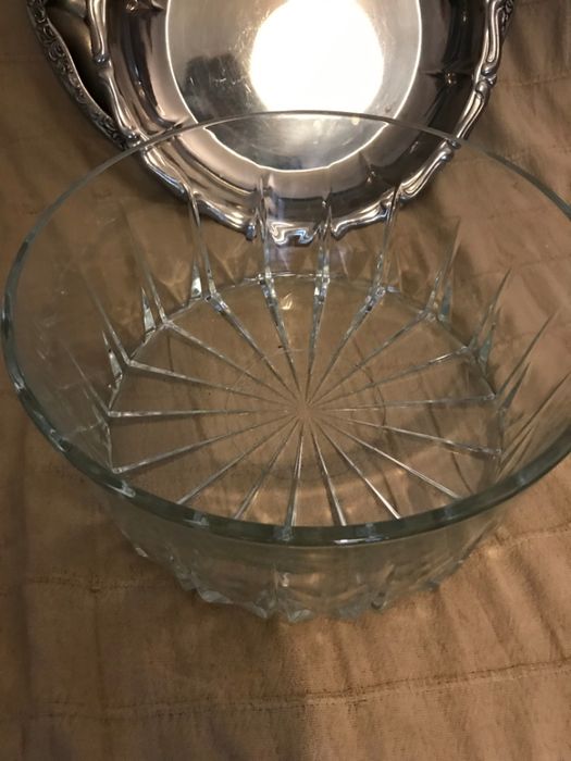 Prato decorativo IKEA e Taça em Vidro