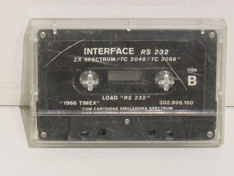 Cassete Interface RS232 Sinclair Zx Spectrum Timex 2048