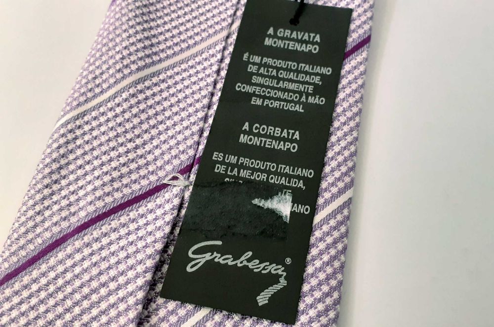 Gravata Montenapo. NOVA com etiqueta