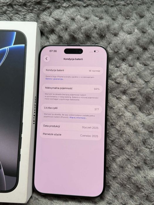 Iphone 16 pro max 512gb 94%