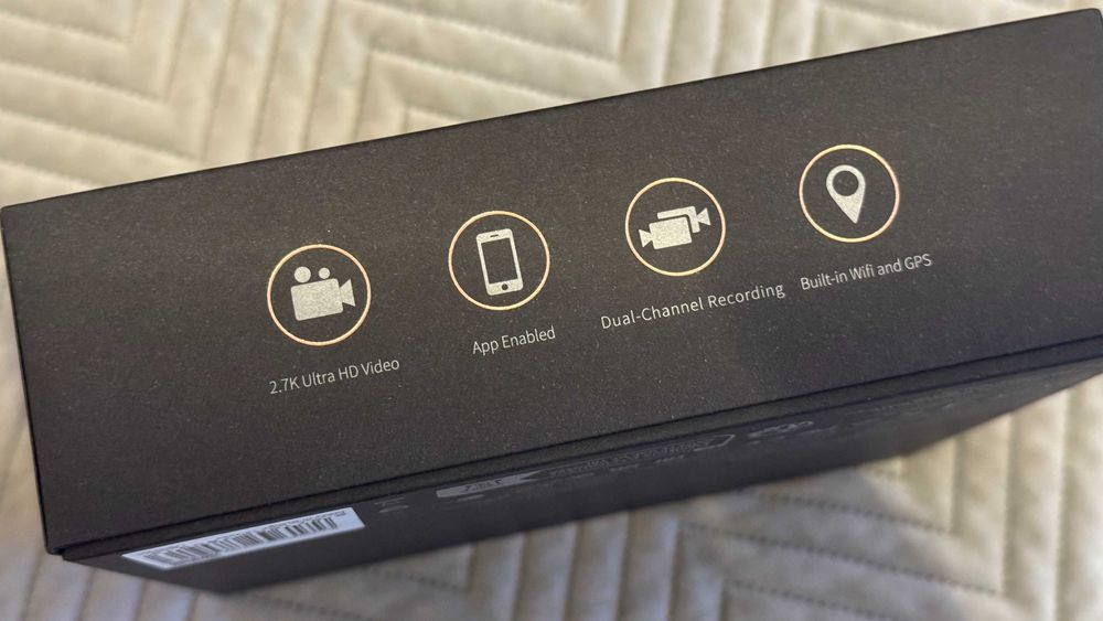 kamera samochodowa 70mai A500S + tylna RC06 + 128GB wideorejestrator