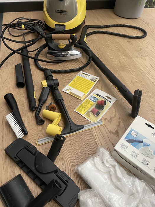 Karcher sc 1402 duzy zestaw zelazko sciagaczka