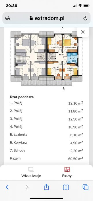 Radlna 139 m2, dzialka 500 m2. Widokowa okolica
