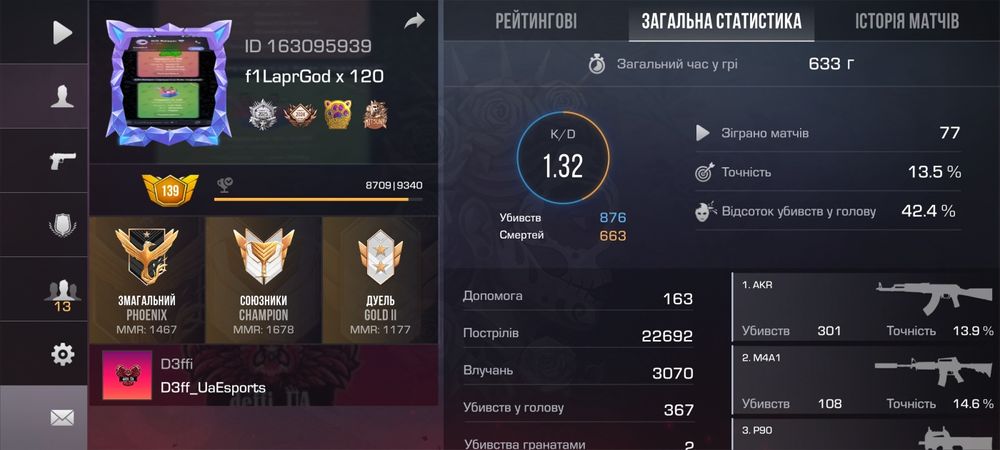 Аккаунт стендоф 2