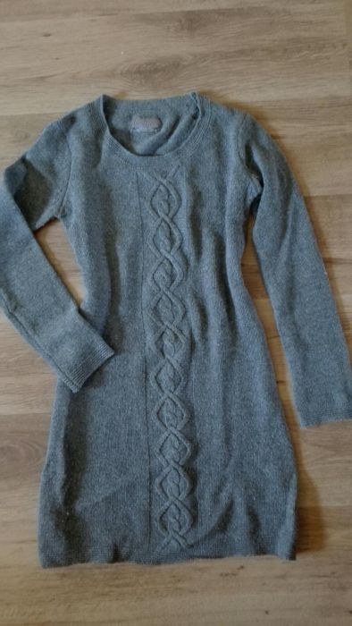 Długi sweter tunika sukienka tchibo rozm.36/38