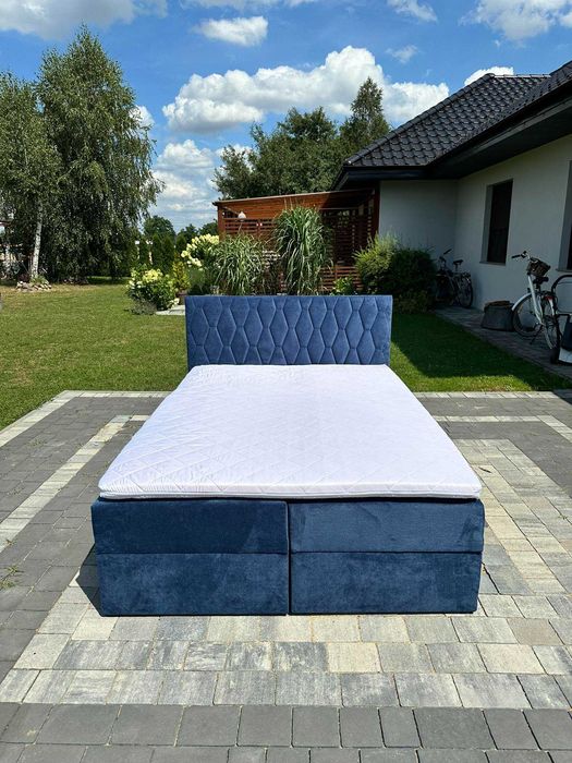 Łóżko tapicerowane  PARIS 160x200 z pojemnikiem NOWE od producenta