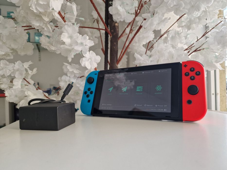 Nintendo switch com magia