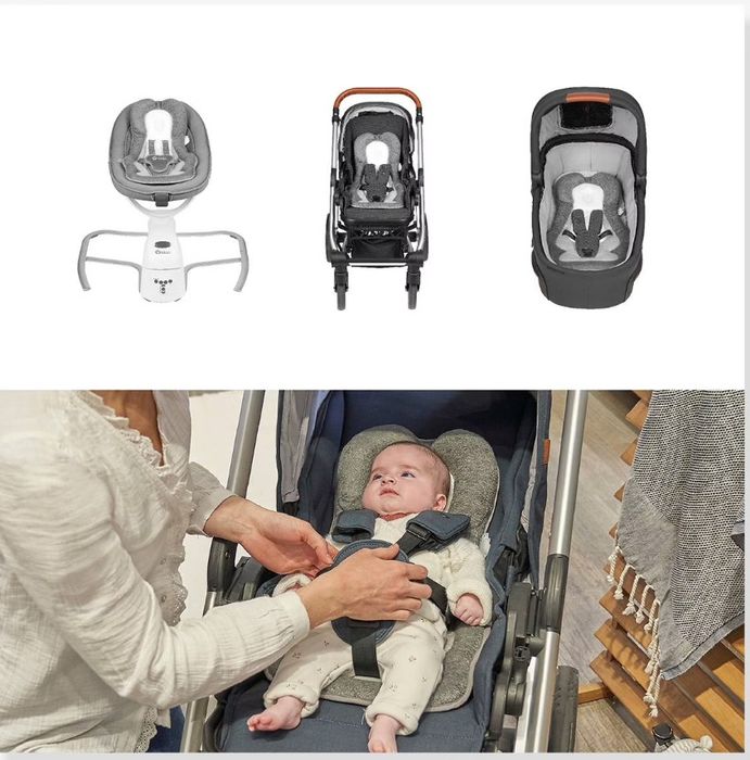 Анатомический матрас вкладка Babymoov Cosymorpho Smoky.