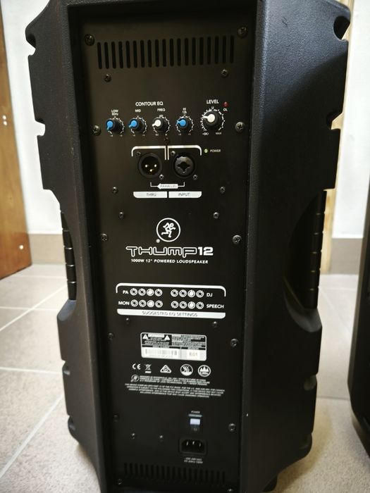 MACKIE SRM 1550, Thump12, Numark C2