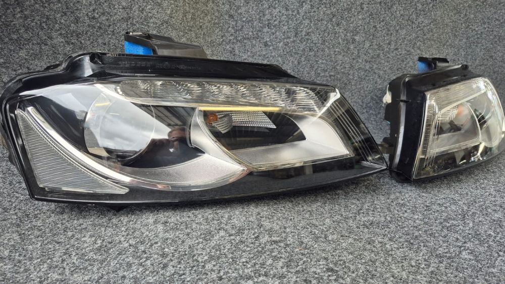 Lampy komlet  audi a3 8p xenon 08 -12 rok