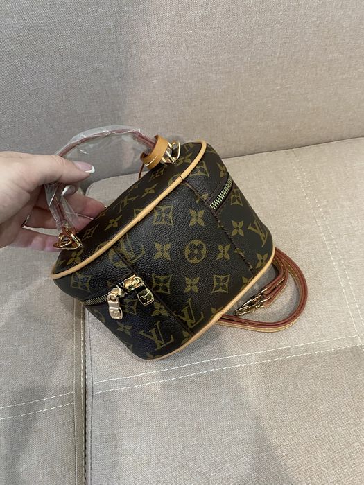 Сумка louis vuitton vanity коричневий