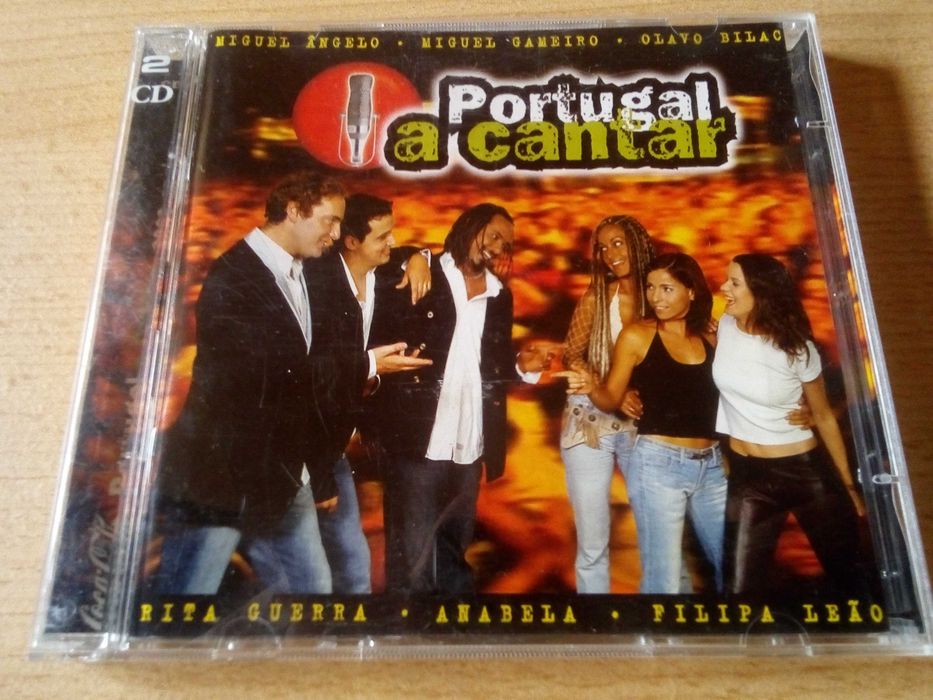 Portugal A Cantar - Miguel Ângelo Anabela Miguel Gameiro Rita Guerra Olavo Bilac 2xCD