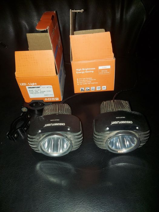 Led фары, противотуманки