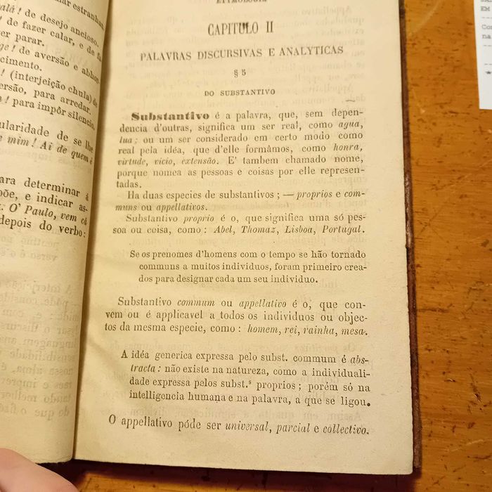 Compendio de Grammatica Portugueza 1875