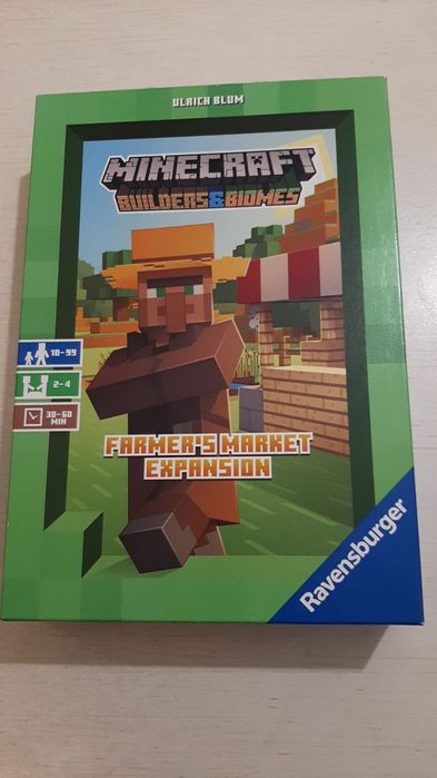 Planszówka Minecraft builders&biomes farmers market expansion