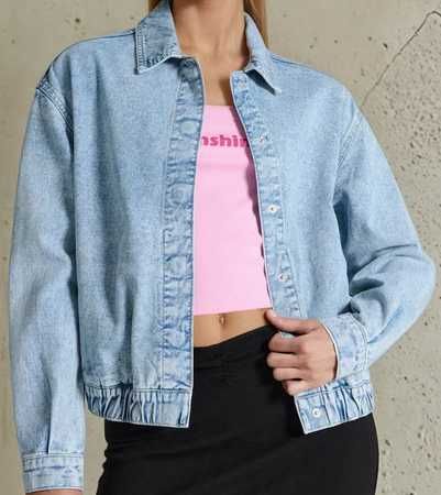 pikowana kamizelka oversize M