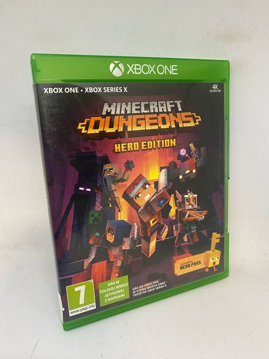 Gra Minecraft Dungeons Hero Edition XBOX ONE pudełkowa na konsole