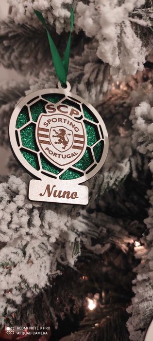 Bolas de Natal personalizadas com nome