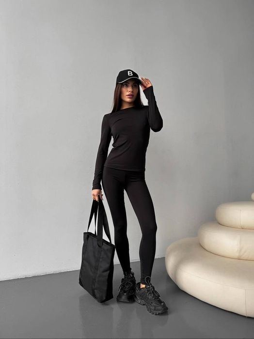 Жіночий комплект лосини на флісі bezbrendu