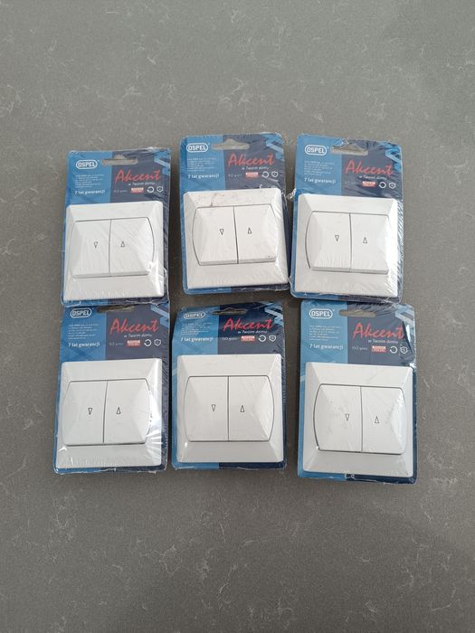 Łącznik żaluzjowy Ospel biały nowy