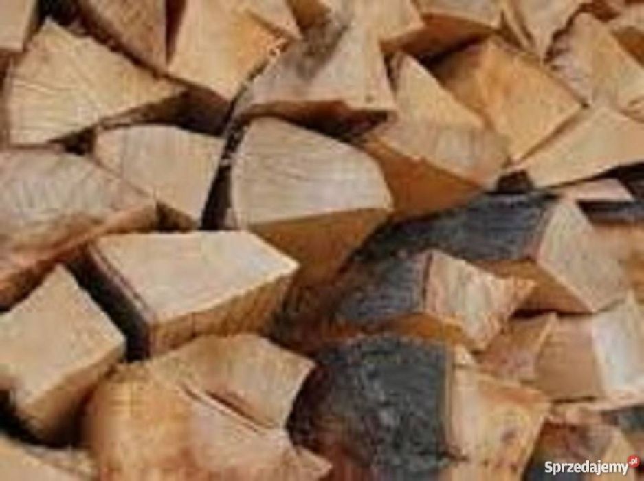drewno opałowe,rąbane, przy zamówieniu 5 m dowoz w cenie brzoza,