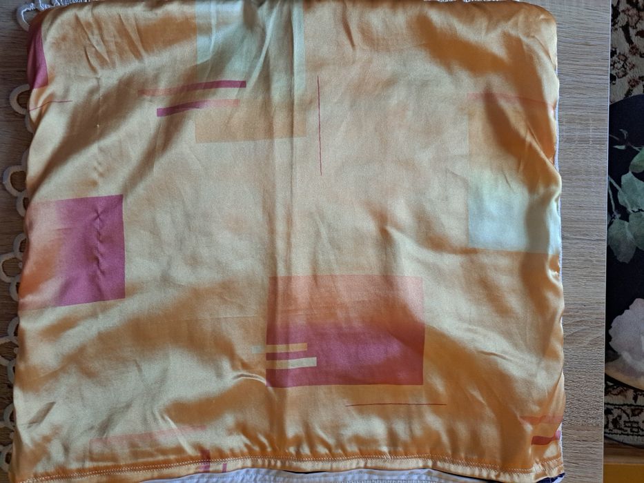 Poszewka na poduszke haftem hand made