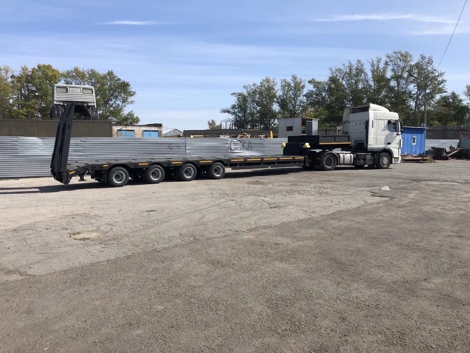 Грузовой эвакуатор, аренда трала 50 тонн, перевозка грузов, трал