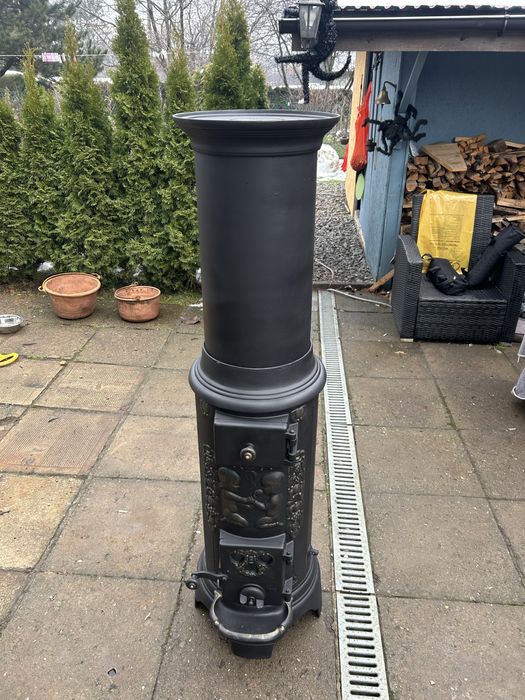 Piec żeliwny Jotul koza kominek