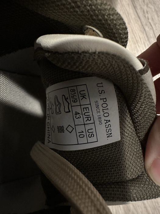 U. S. Polo Assn чоловічі кеди 43 розмір