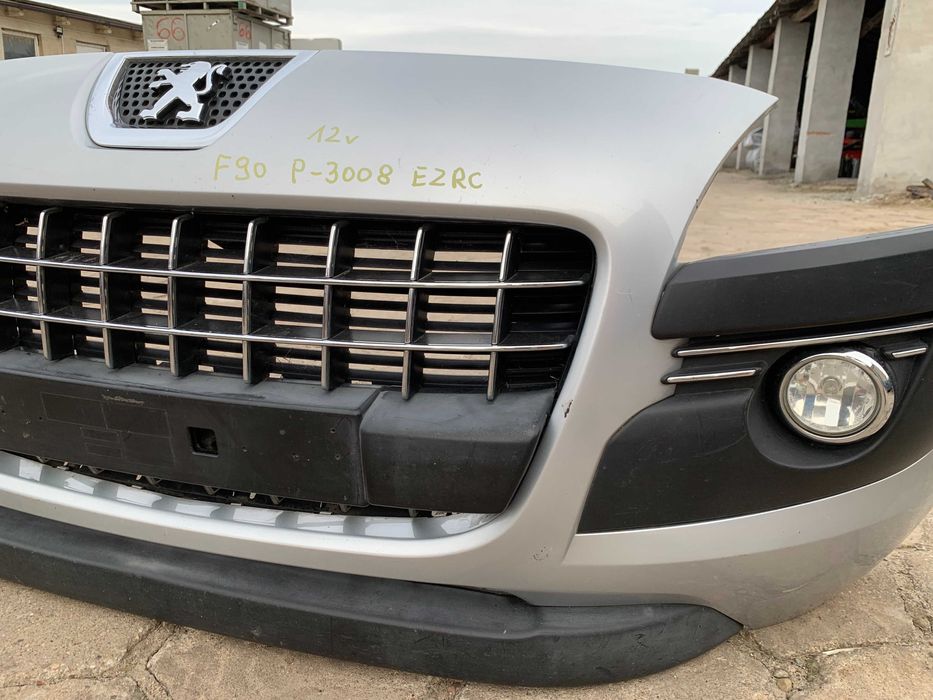 Zderzak przód KPL. Peugeot 3008 r KOLOR EZRC