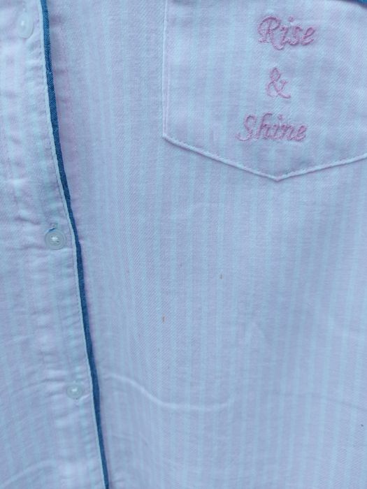 Koszula do spania w paski S/36